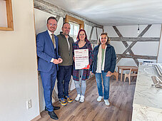 Wohnhaus aus dem 18. Jahrhundert saniert