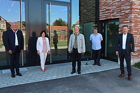 Gruppenfoto mit Erich Schneider