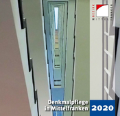 Titelseite des Bildbands "Denkmalpflege in Mittelfranken 2020"