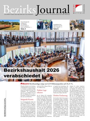 Cover der aktuellen Ausgabe des BezirksJournals.
