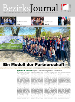 Cover der aktuellen Ausgabe des BezirksJournals.